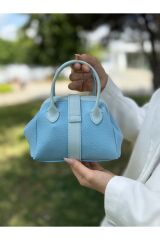 Nçs Krem Kahve Mini Kadın El Ve Omuz Çantası -zerafetin Minimal Hali(EN:18~BOY:13) Vizon